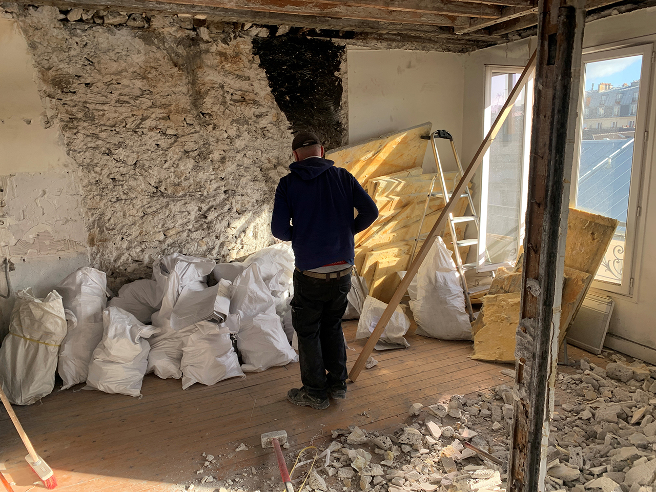 CLARION CONSTRUCTION -demolition-grenier-paris